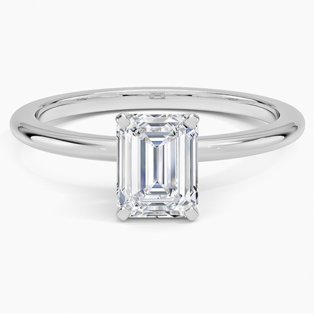 Brilliant Earth 1.00 Carat Lab Grown Emerald Diamond Ring | 5.5